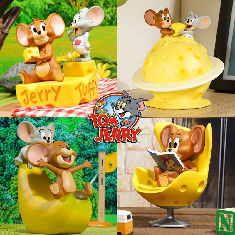 【ModaZen】湯姆貓與傑利鼠 芝士系列 潮玩擺件