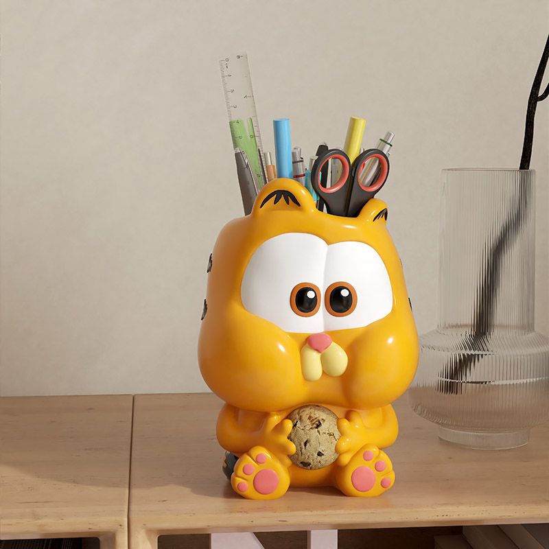 【ModaZen】加菲貓桌面創意筆筒