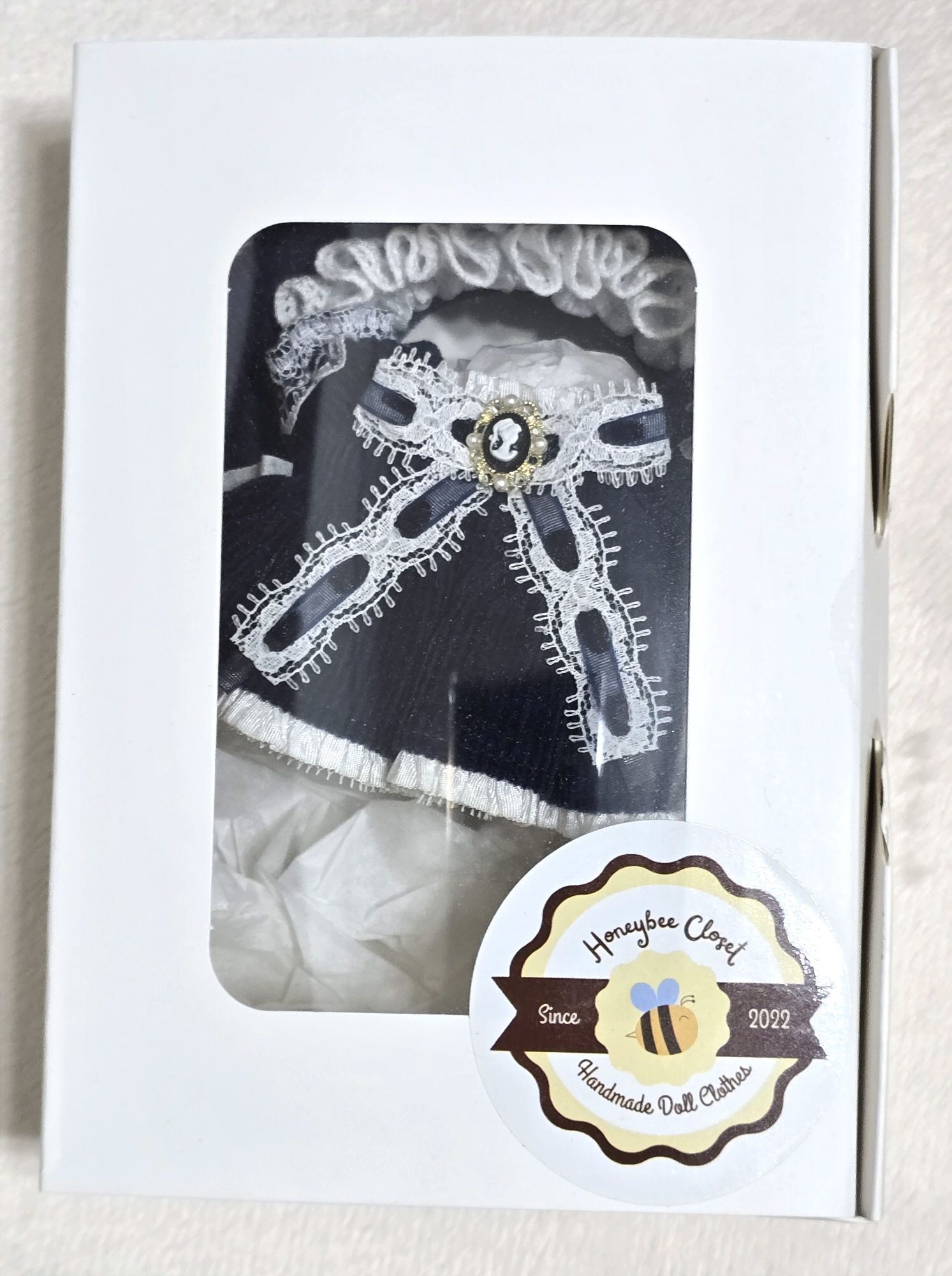 Honeybee Closet-Cozy Belle Dress （Navy海軍藍）【10CM】