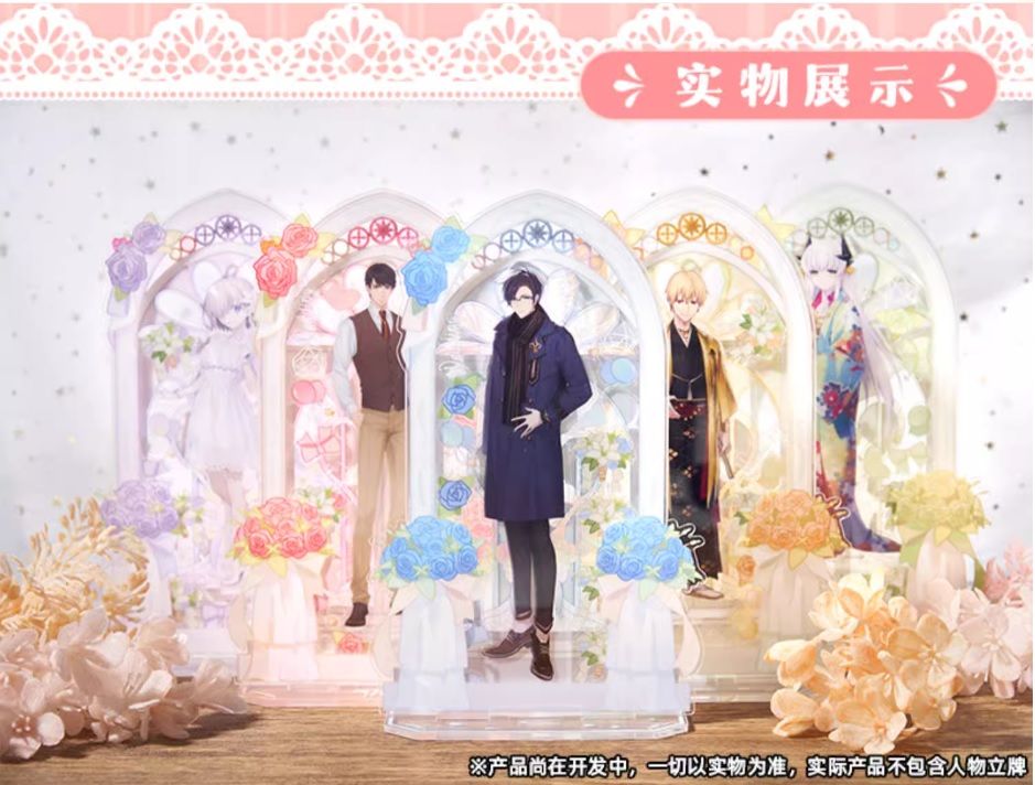 婚禮花窗收納立牌