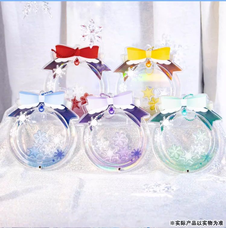 雪華贈禮亞克力徽章收納吊飾