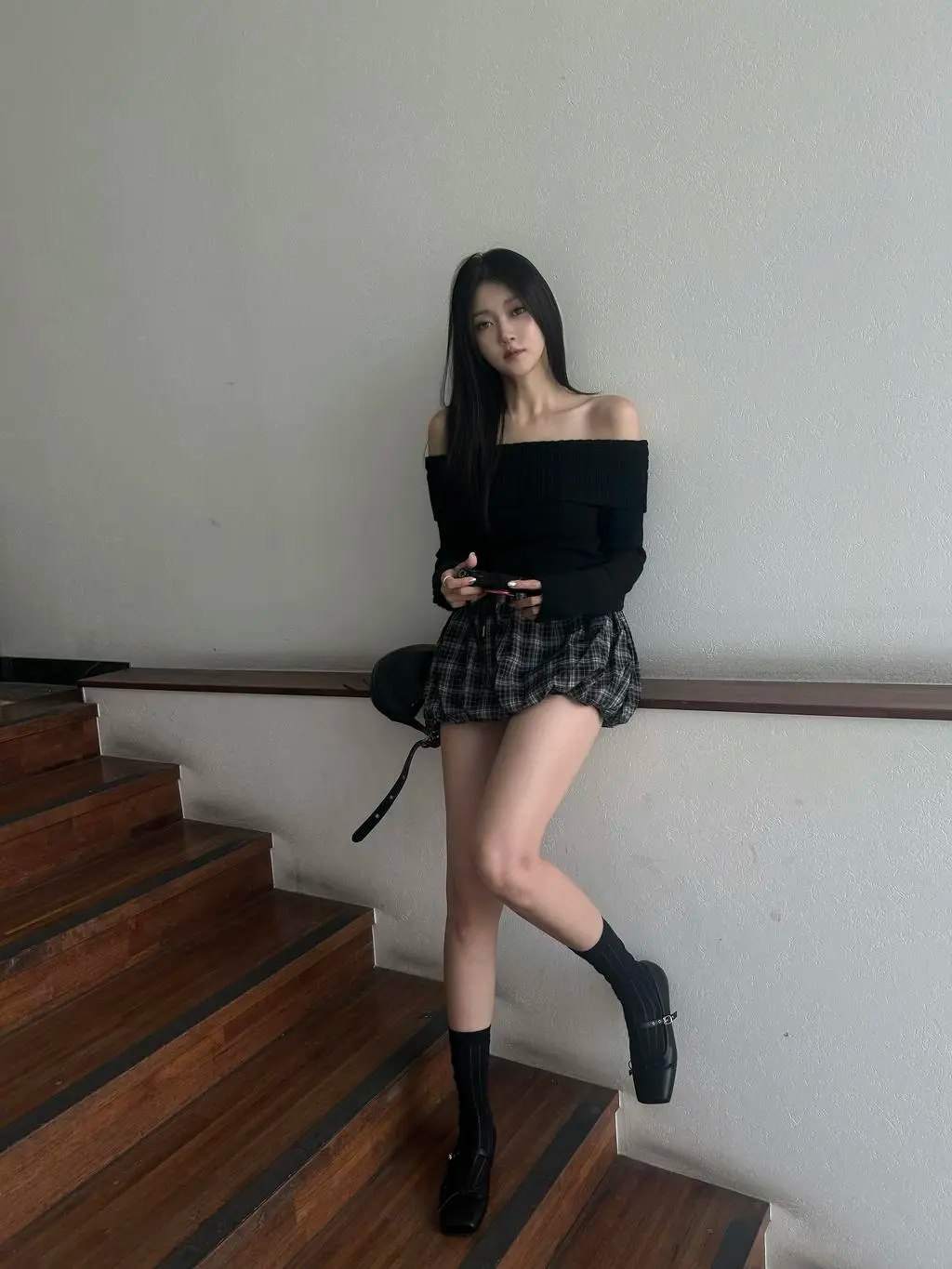 正韓製經典花色泡泡裙 skirt 4色 （ 自製設計款 ） 短裙 迷妳裙 鬆緊腰 氣球裙 蓬蓬裙 彭彭