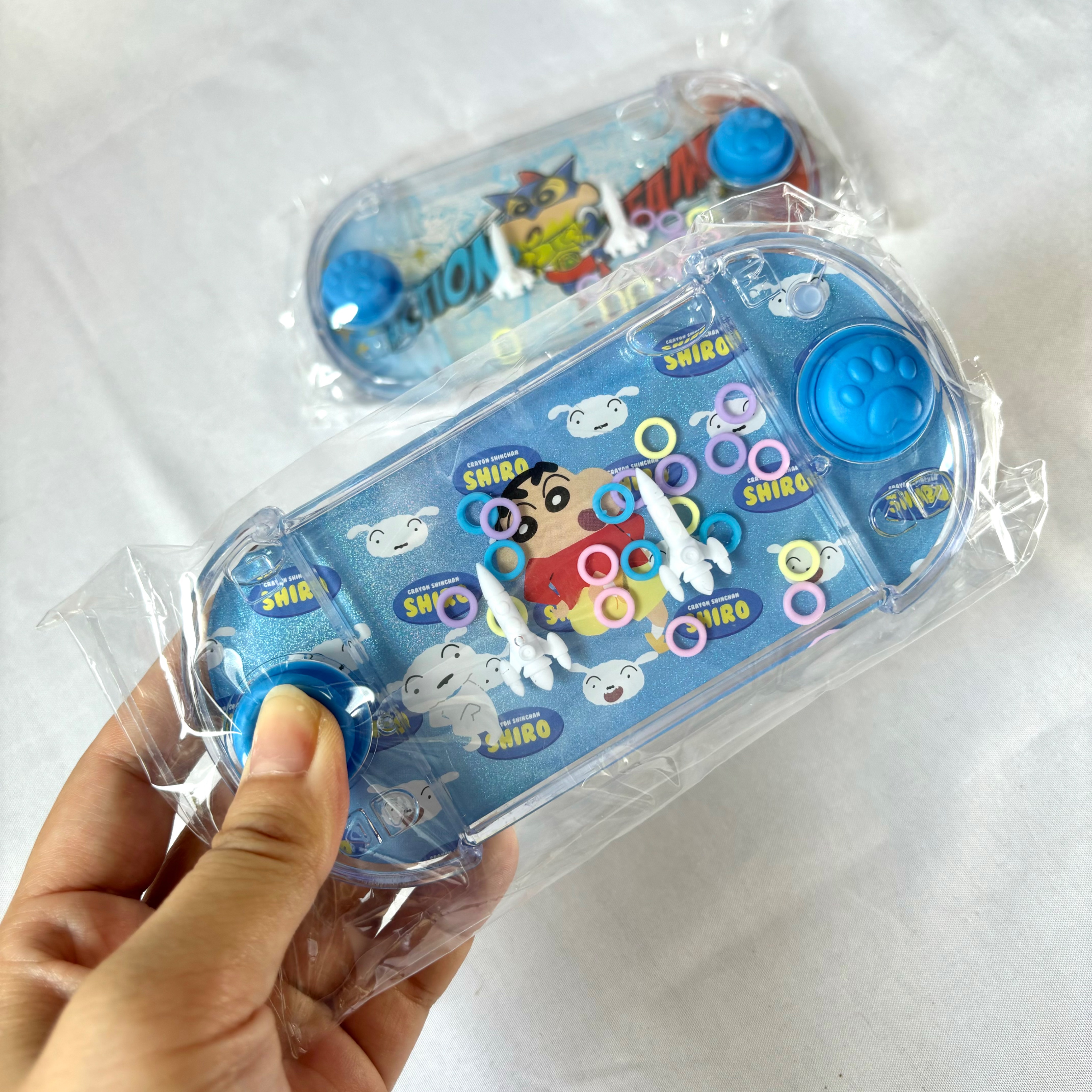 蠟筆小新 套圈圈機 正版