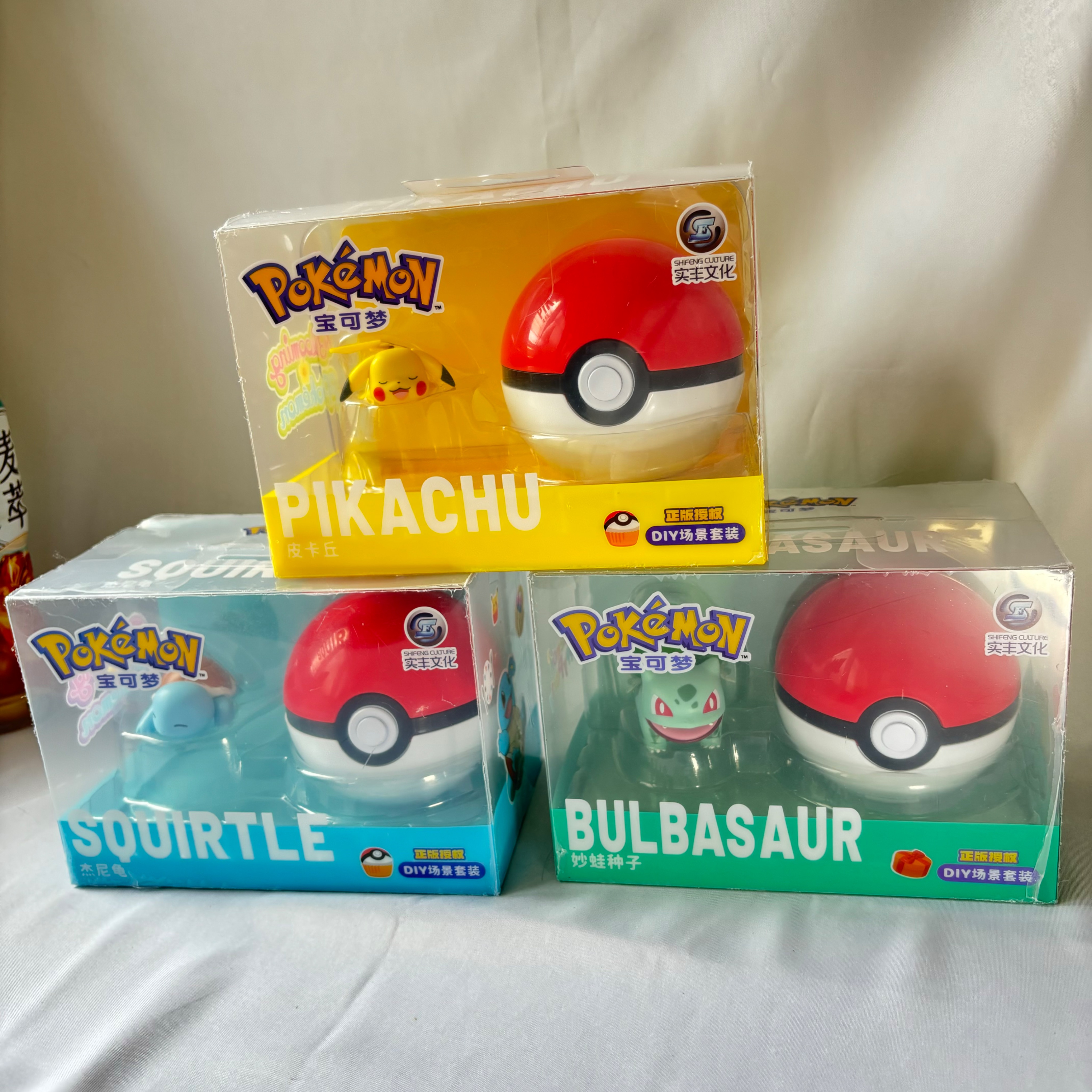 寶可夢⚡️皮卡丘 妙蛙種子🐸場景套裝 寶可夢