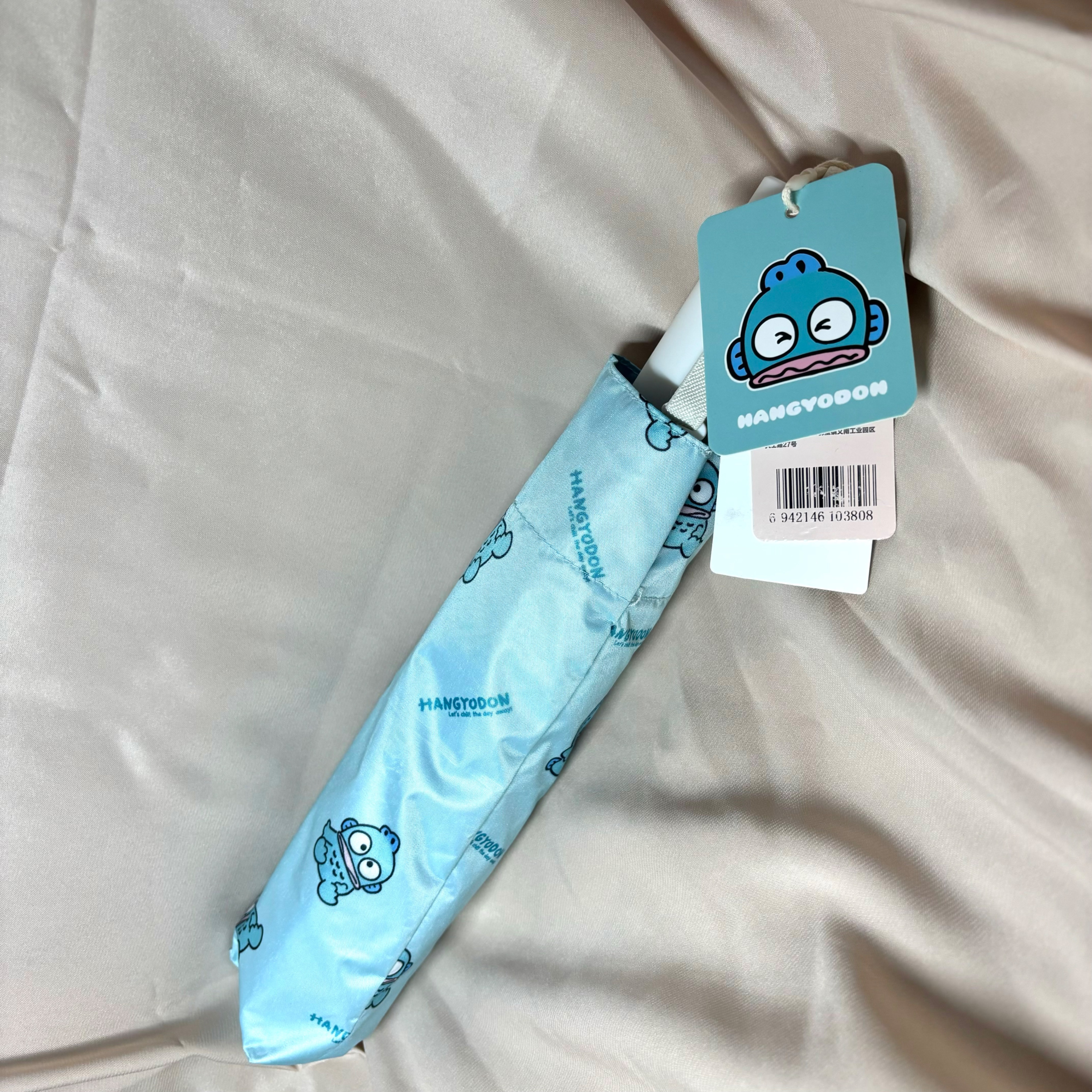 正版 醜魚漢頓 自動傘