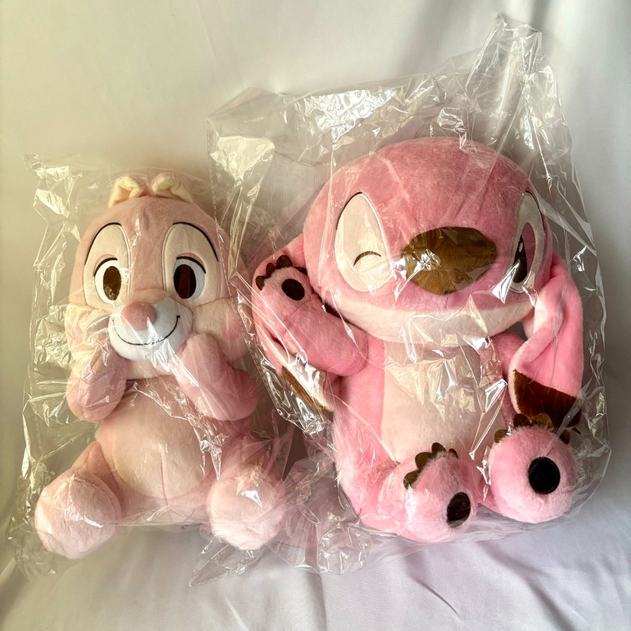 全新 迪士尼 粉紅限定娃娃 蒂蒂 史迪奇 30cm 12吋娃 玩偶