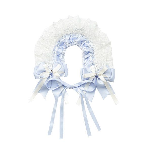 ＜二手有瑕＞夢展望4WAY水色髮帶