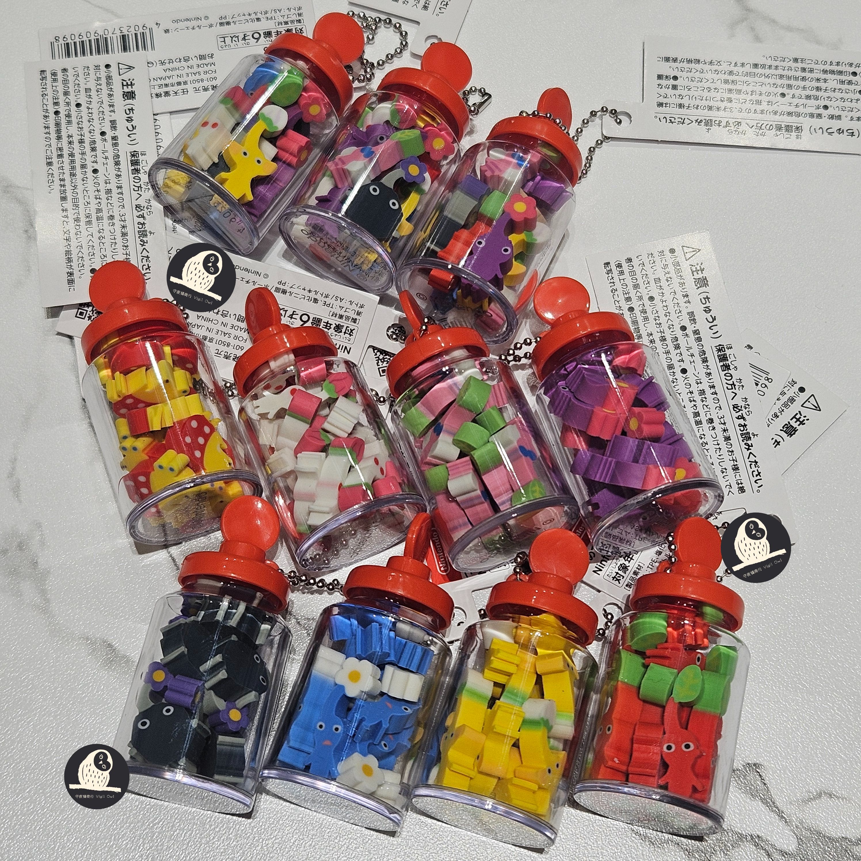 日本任天堂 皮克敏橡皮擦