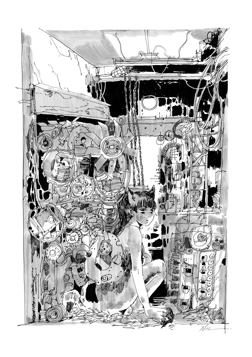 ｛ 赤峰街裡的貓｝複製畫 海報