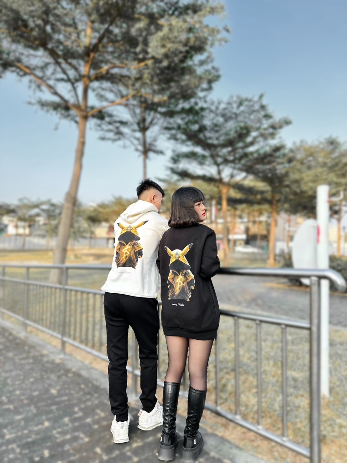 皮卡丘情侶帽T❤️