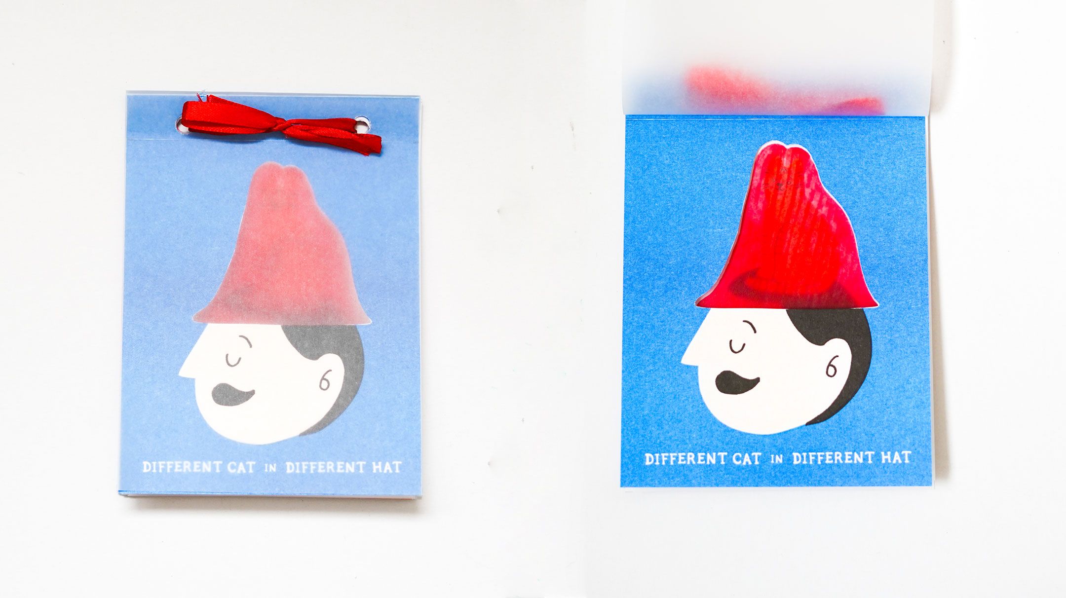 Different cat in different hat 小誌