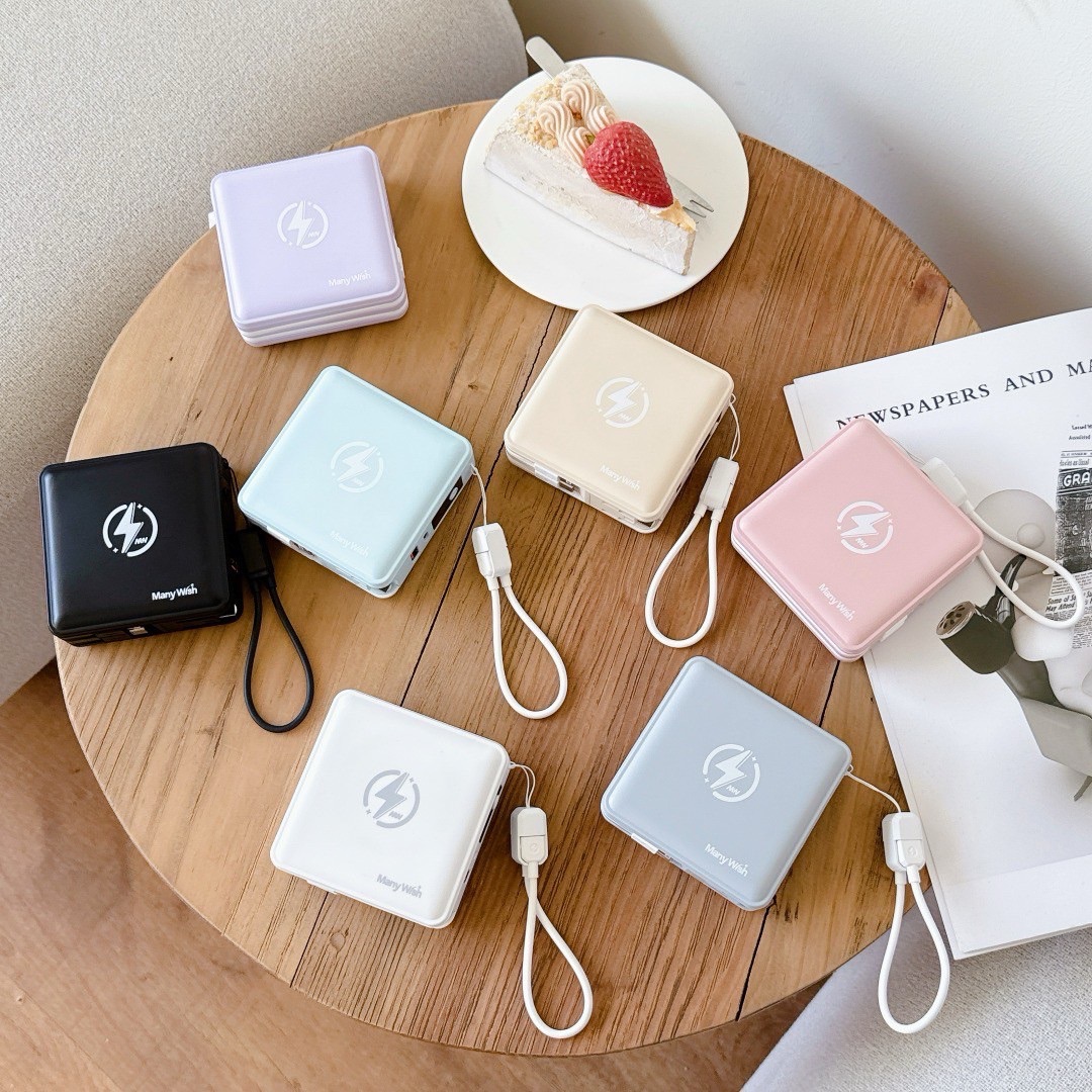 many wish  六合一全方位行動充半年保固 BSＭI認證 15000 MAH