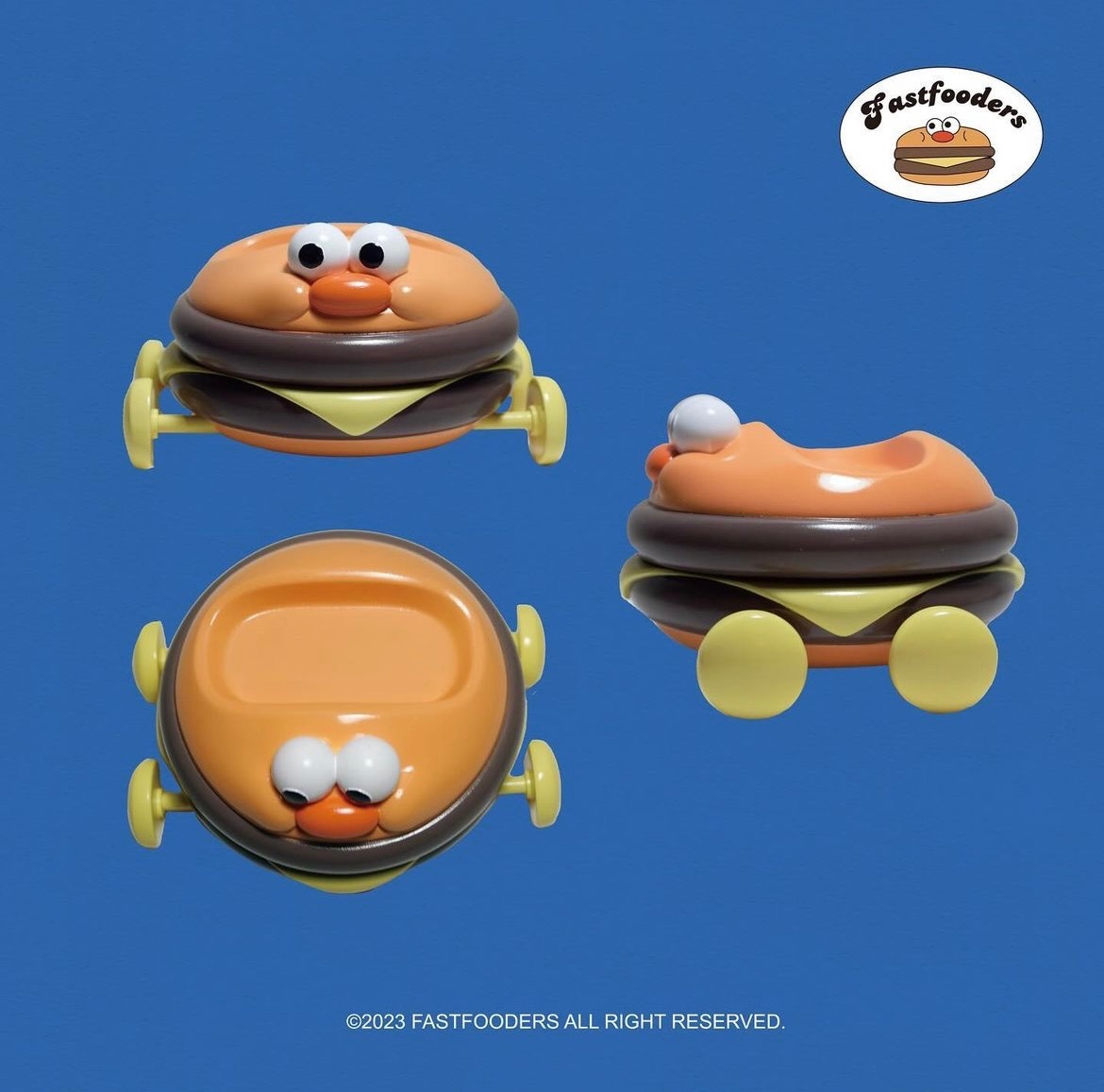 「現貨」超級漢堡車-原色款