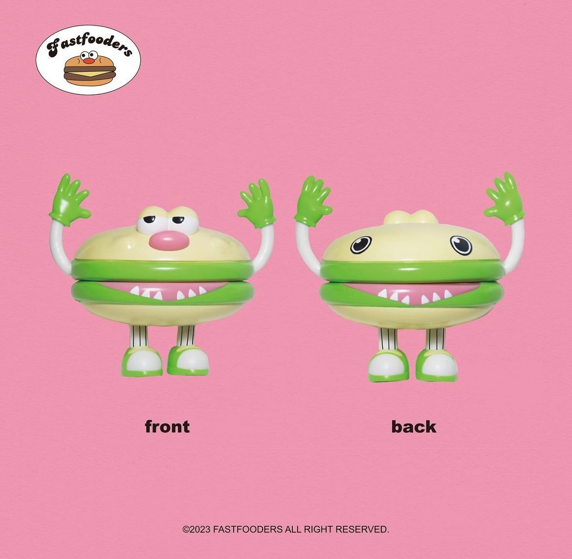 「現貨」怪獸漢堡附海報