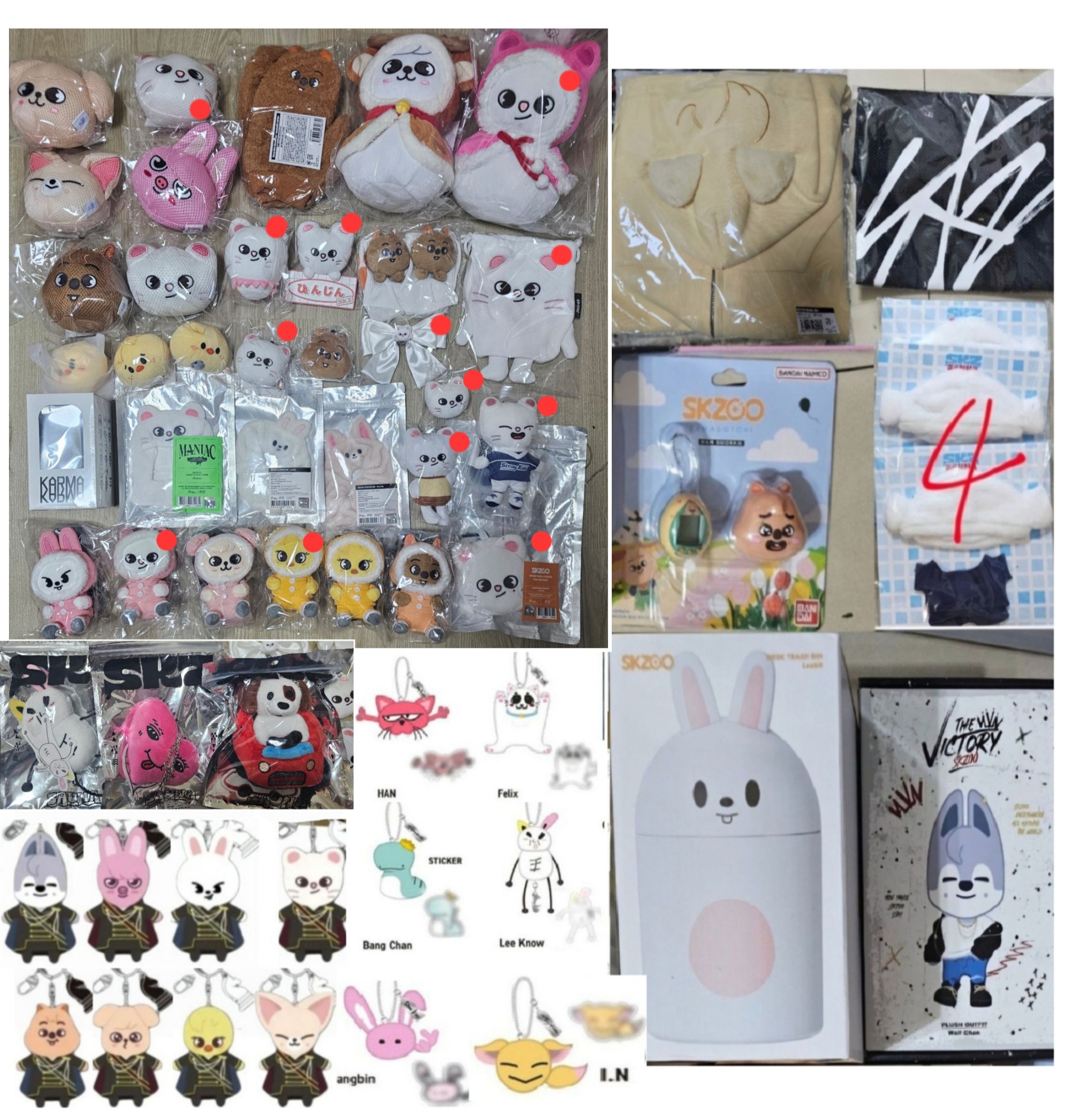 14 現貨 日周娃/韓周娃/[紅點無原袋有拆擺及使用痕跡]