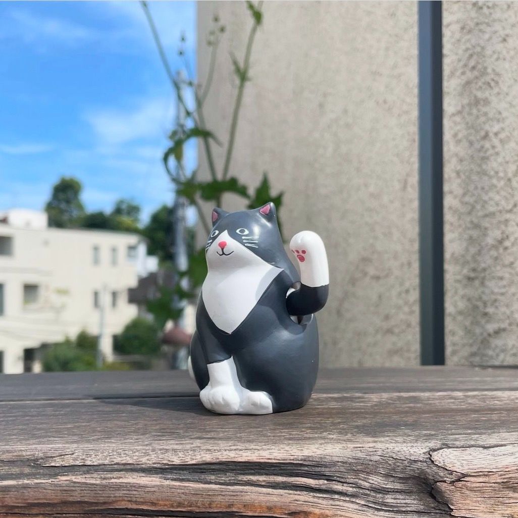 現貨 美國文創品牌KIKKERLAND Solar Cat 太陽能招財貓