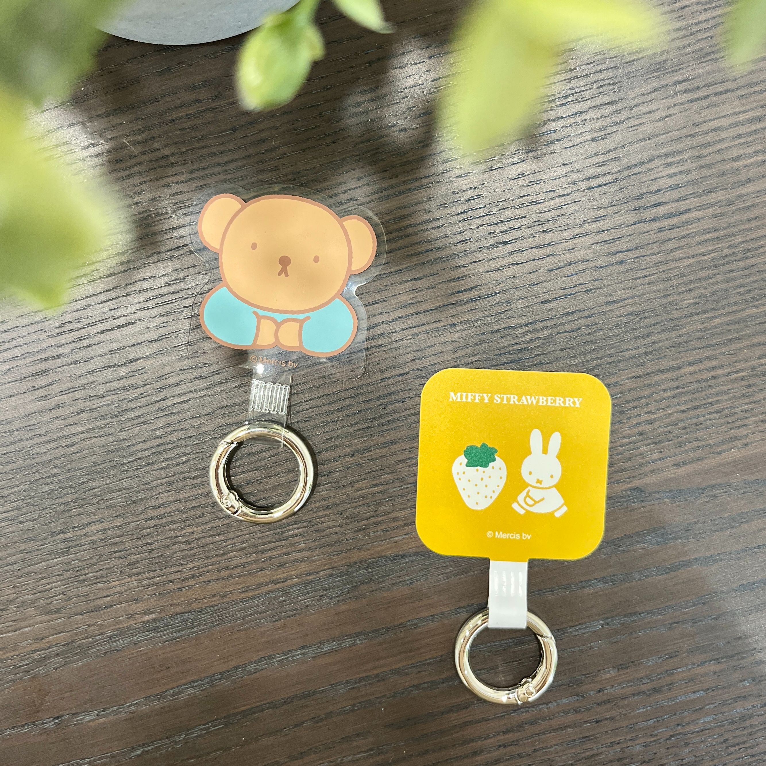現貨 米飛兔Miffy MultiRing+ 米飛好朋友手機掛繩夾片