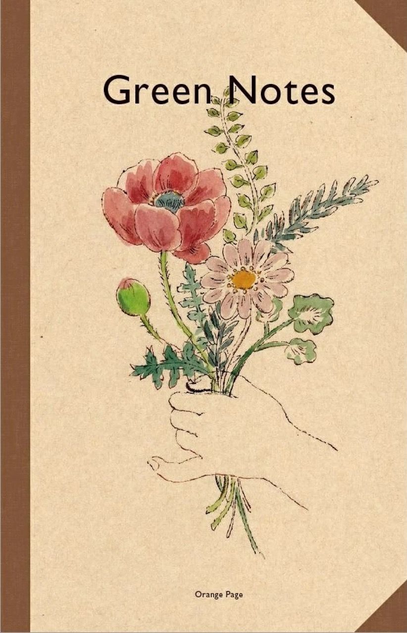 預購 日本插畫家杉本さなえ繪製【園藝筆記】日本語