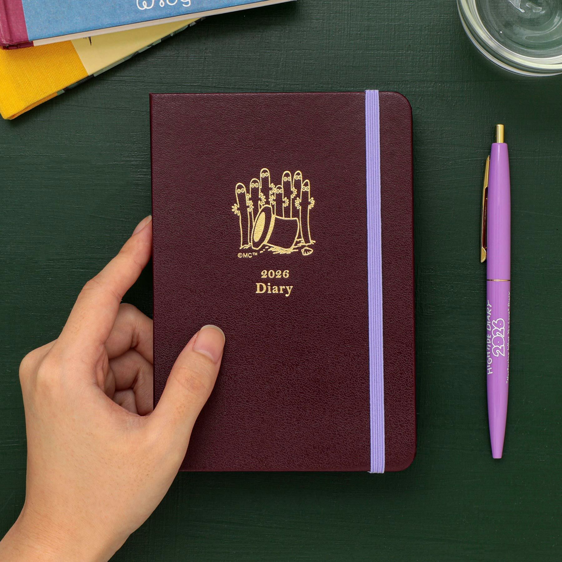 [春季款] 預購 日本限定款 HIGHTIDE 2026年週計劃日記手帳A6 （月相） - 嚕嚕米 日誌