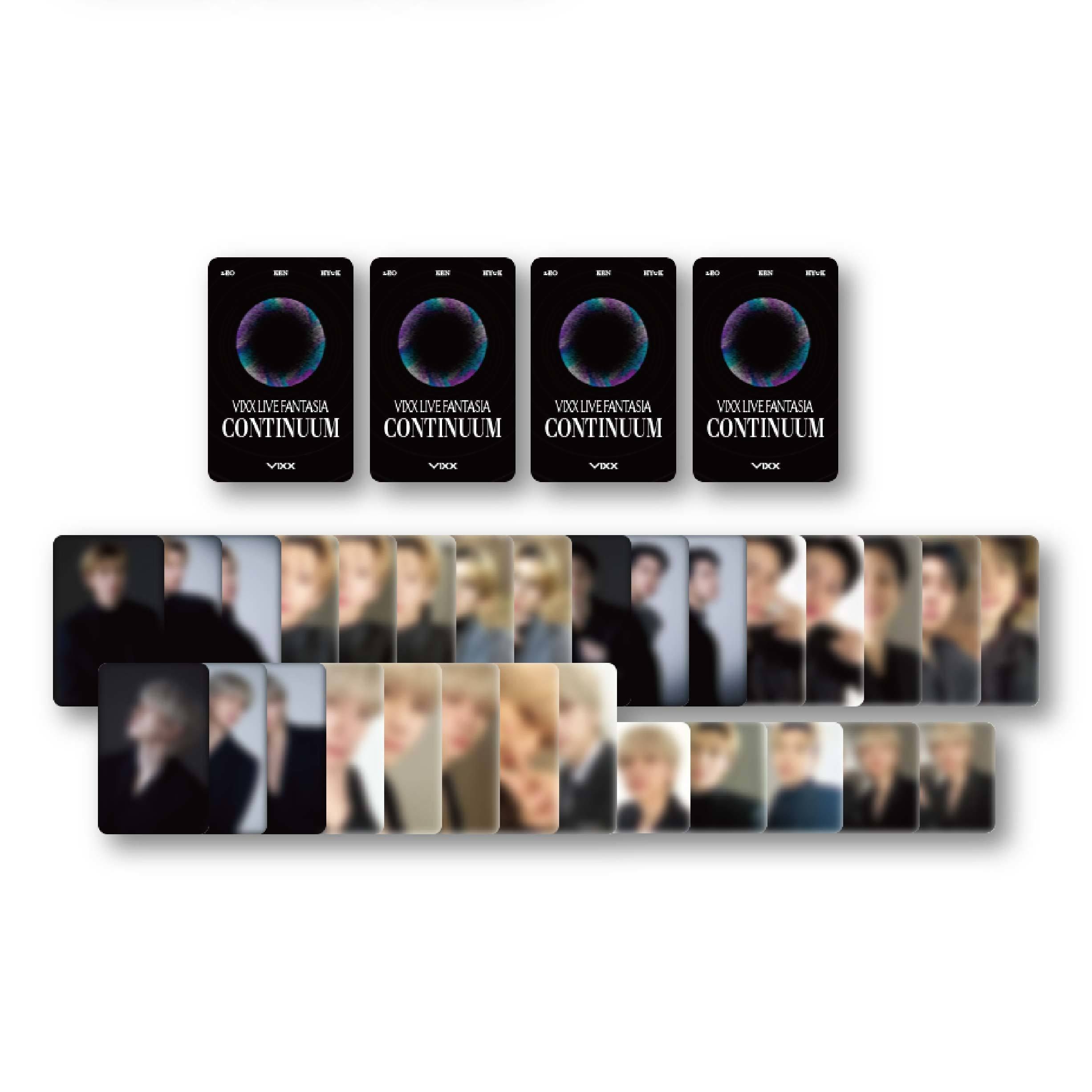 VIXX＂CONTINUUM＂演唱會官方周邊-隨機卡（照片卡、刮刮卡）