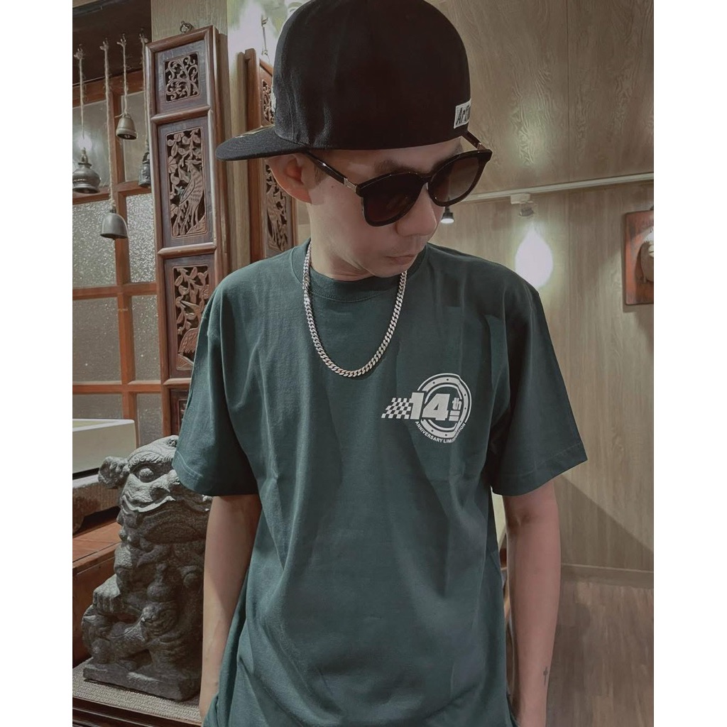 極楽設計14週年短T