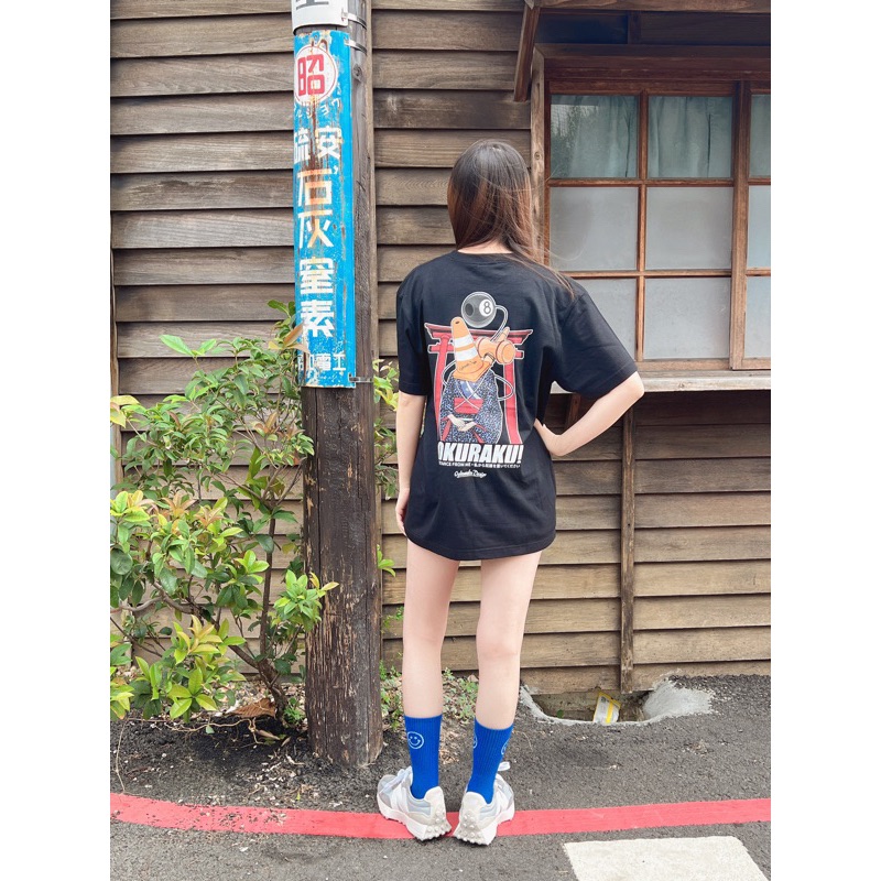 極楽設計錐玉伎短T