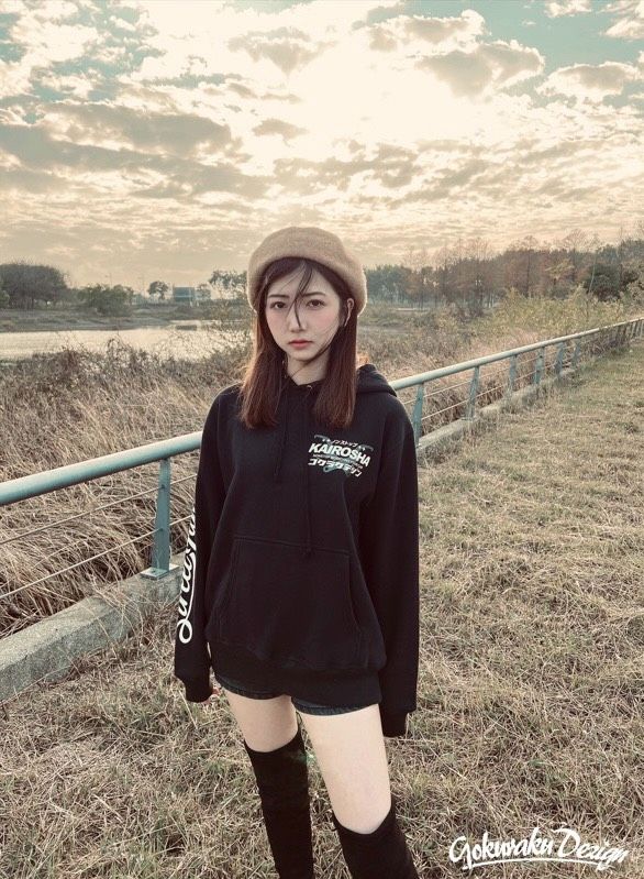 極楽車芸厚磅帽T