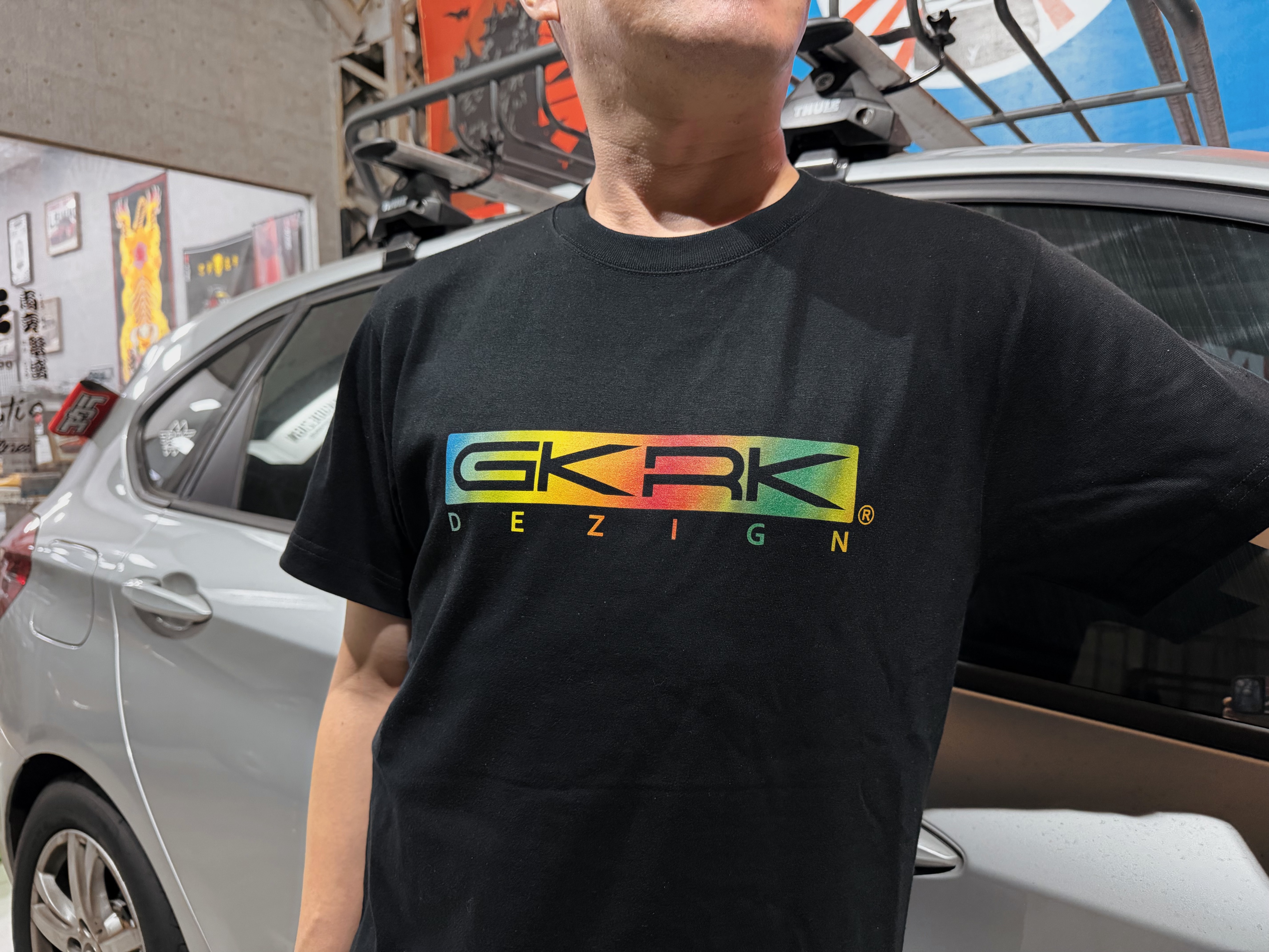 極楽新款GKRK LOGO短T