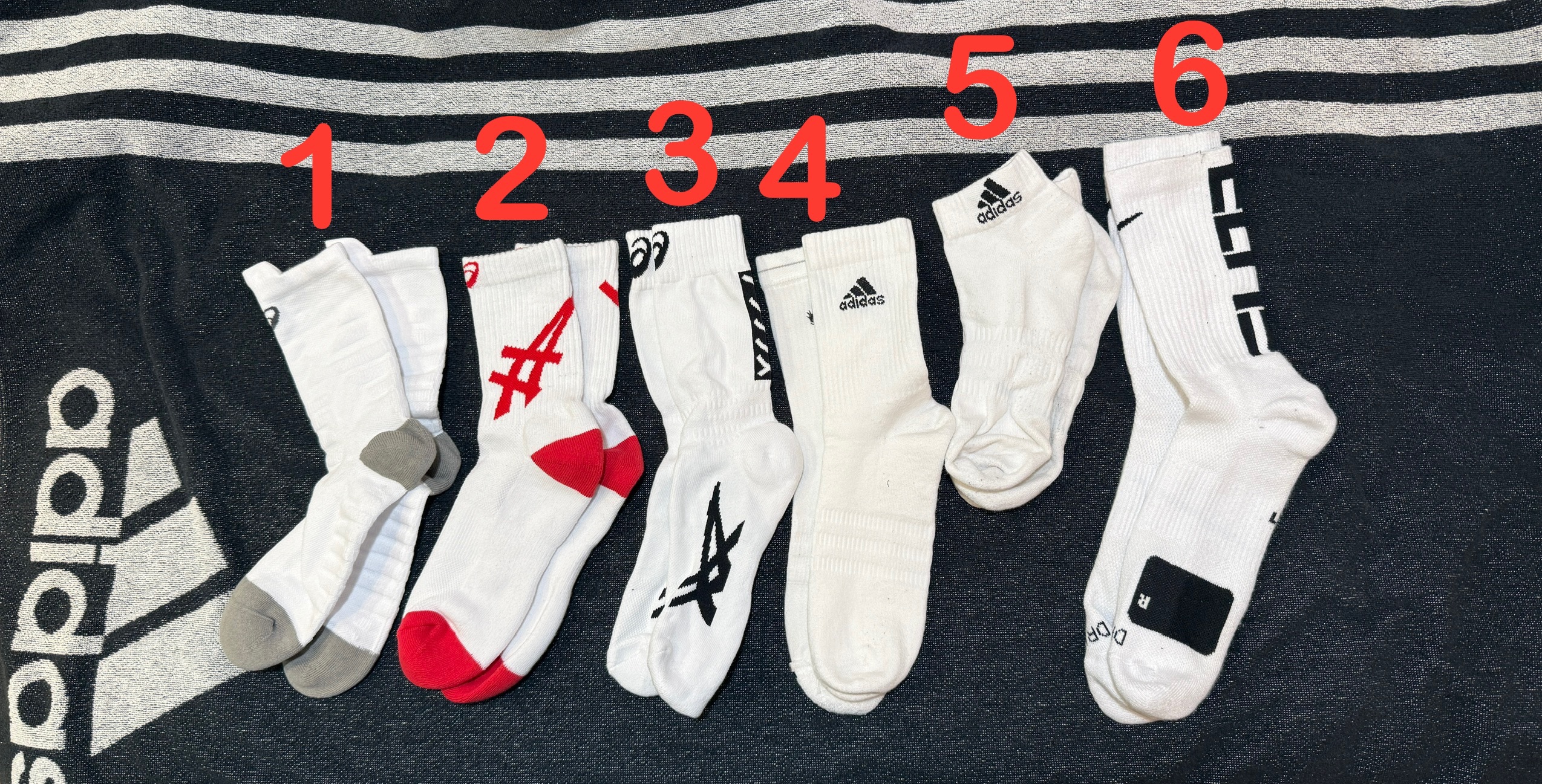 運動襪整理新舊看描述說明