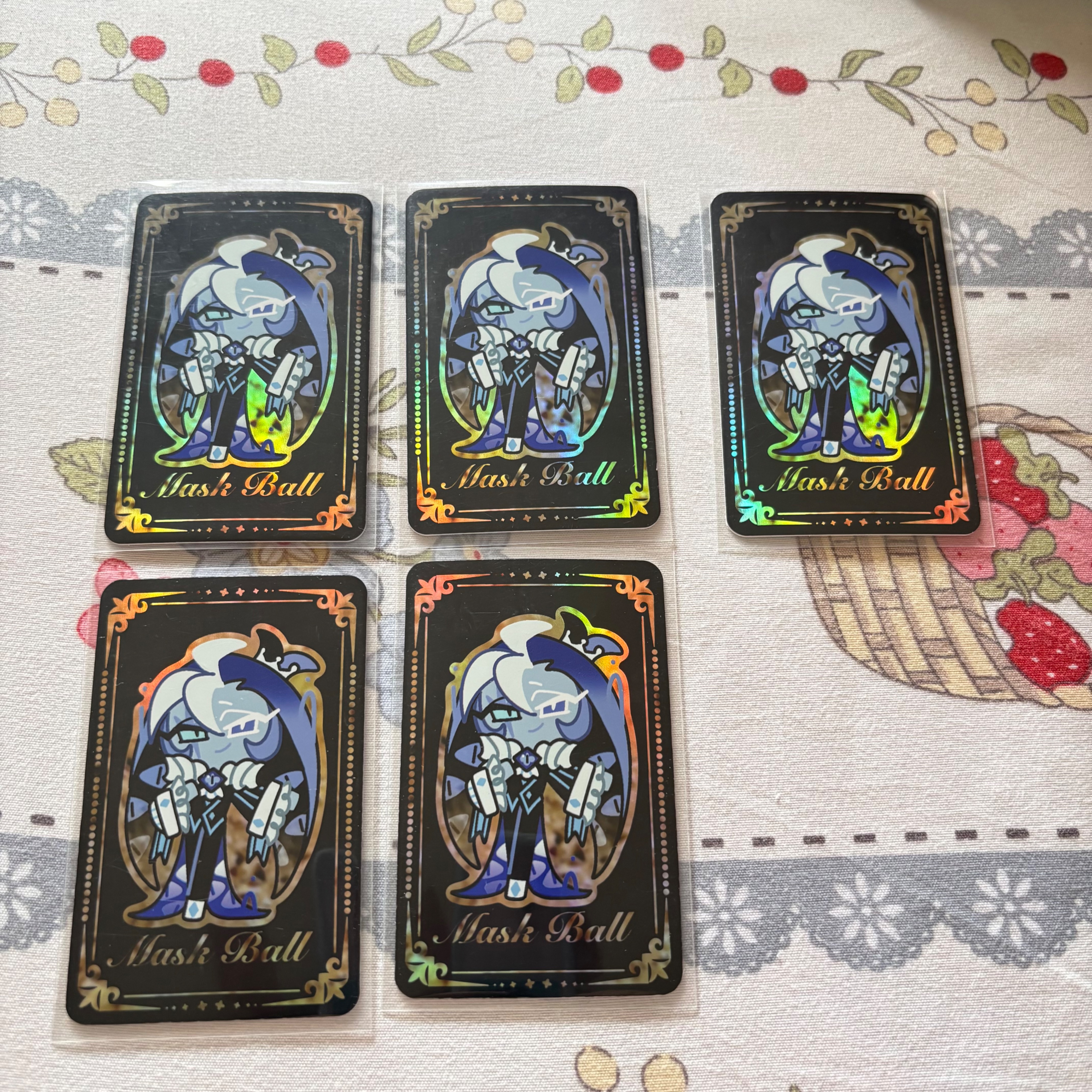 同人商品 黑影牛奶小卡（約悠遊卡的厚度）