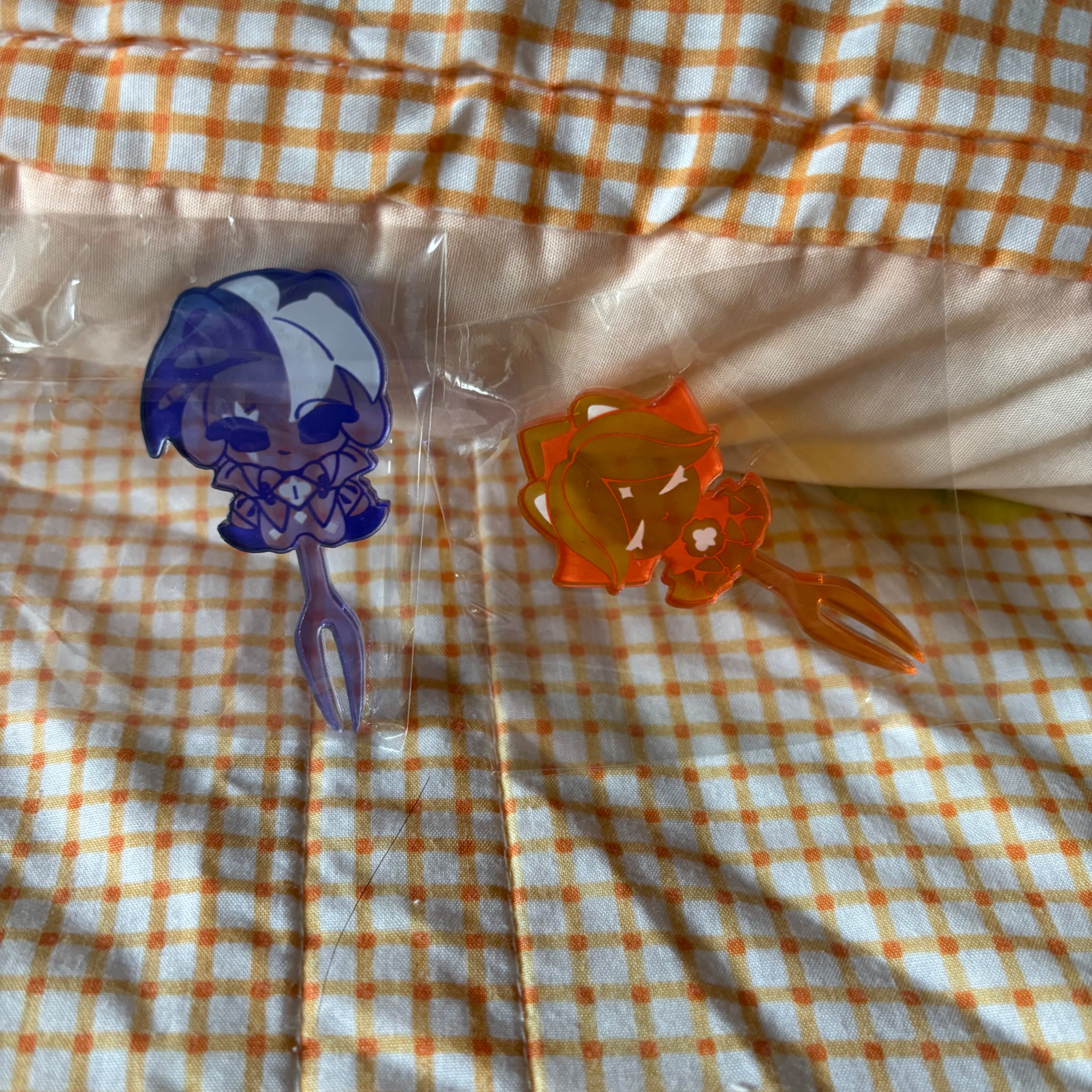 同人—黑影香草 叉子造型壓克力
