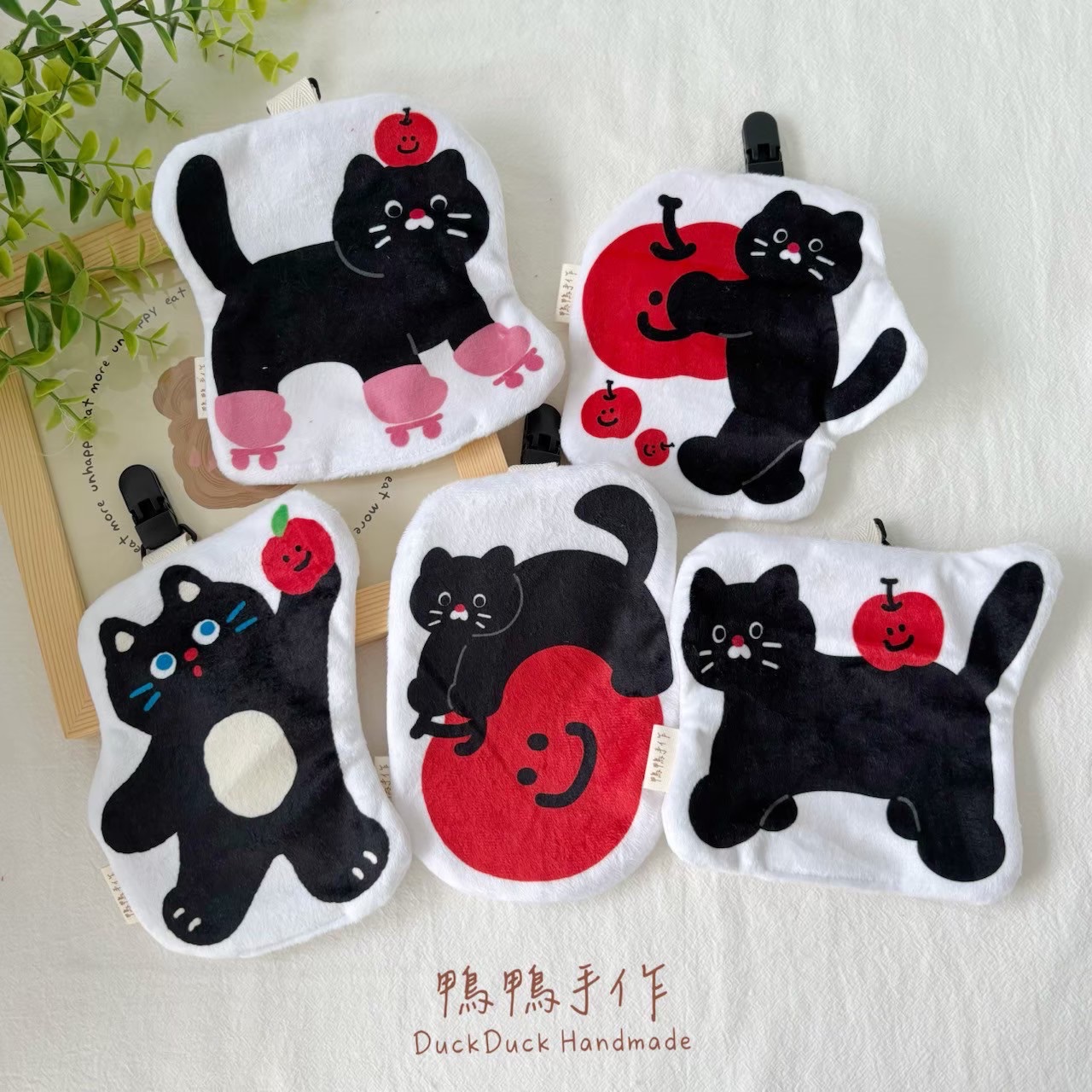 手帕巾：黑貓49-52