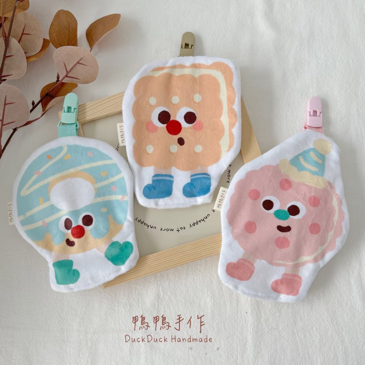 手帕巾：餅乾40-42