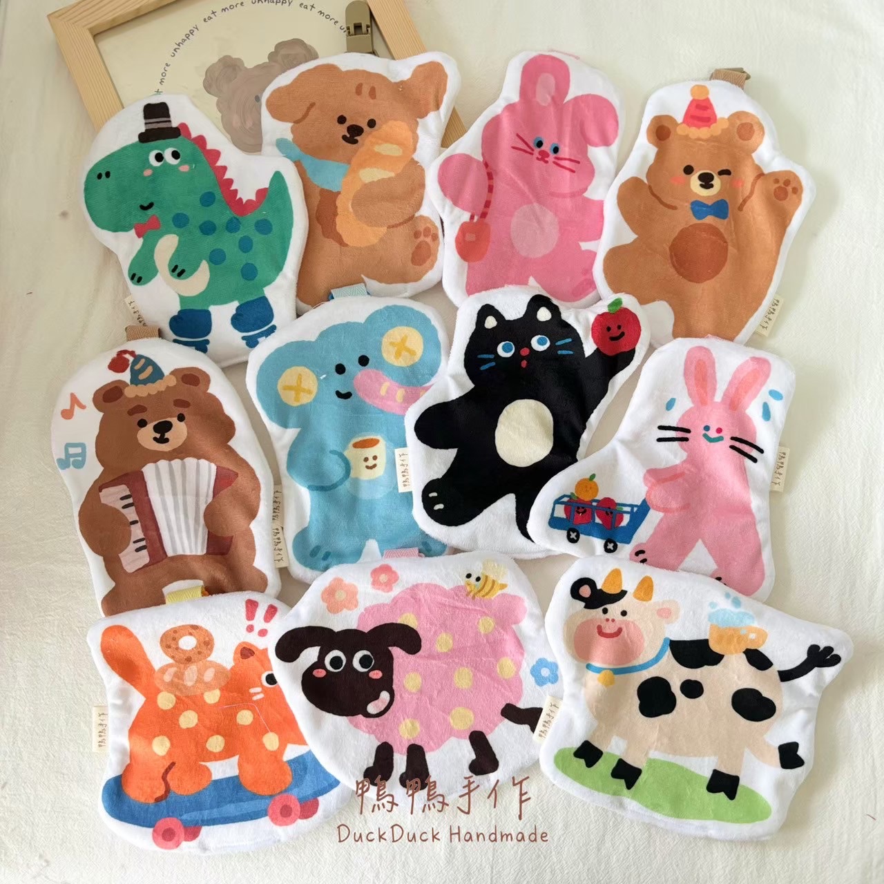 手帕巾：動物29-39