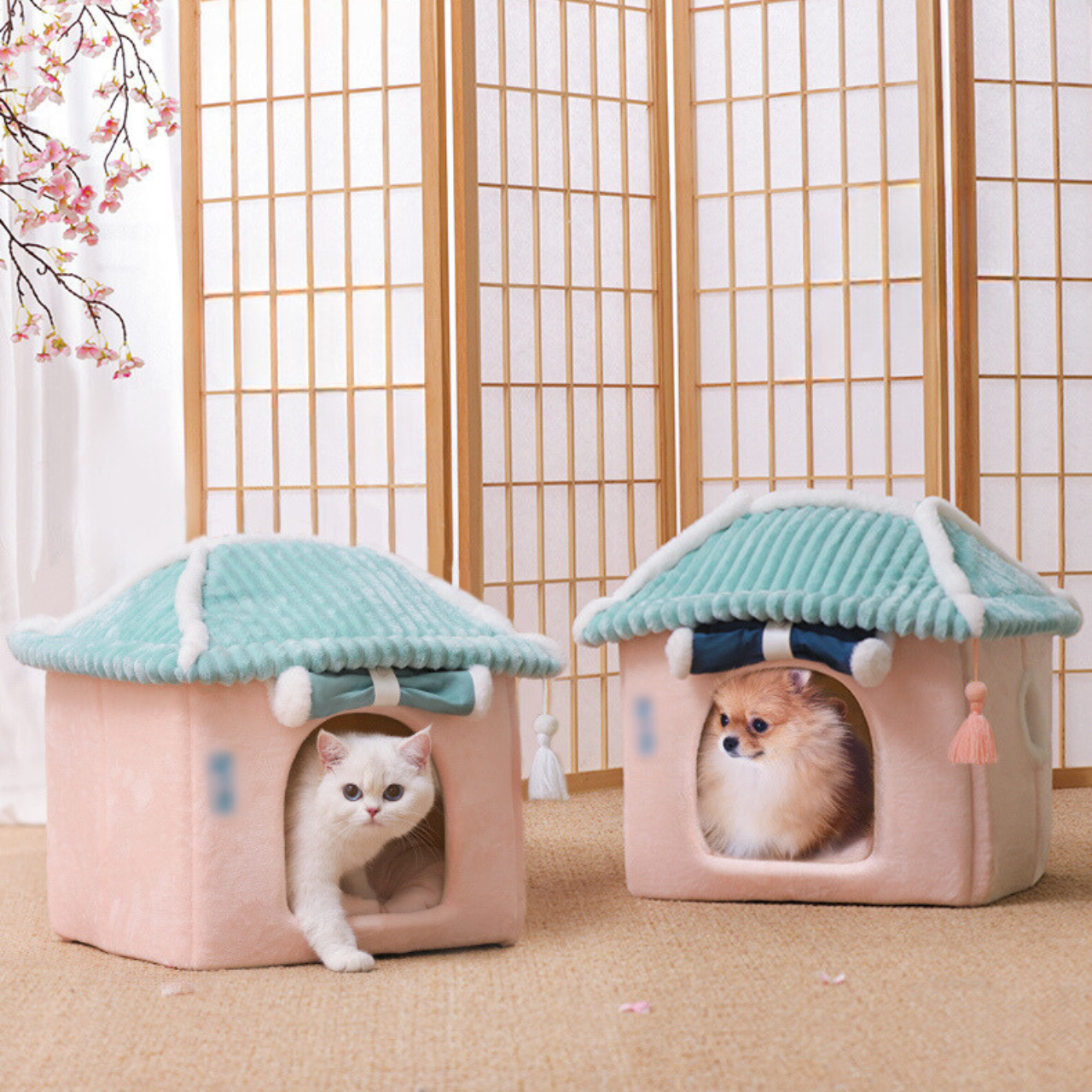 櫻雪小屋寵物睡窩