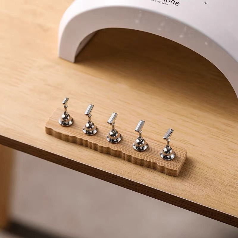 木質美甲底座 甲托 穿戴甲甲托