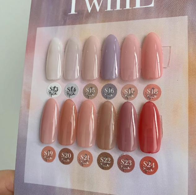 荔桑 TWINL色膠 裸色Skin2 S13~S24 裸色百搭耐看