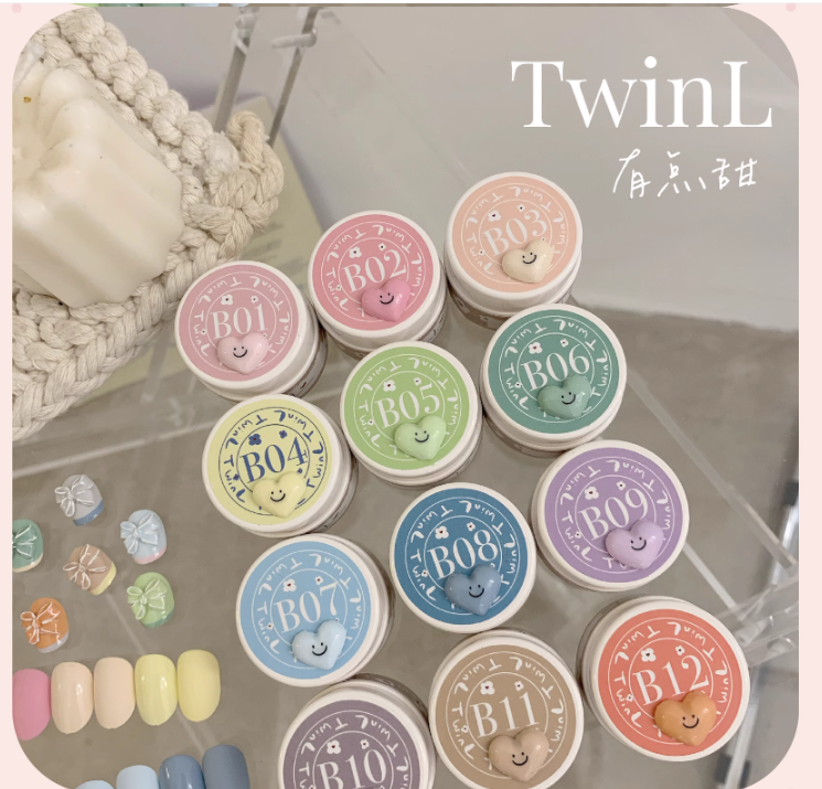 荔桑 TWINL色膠 Bloom韓系有點甜B01-B12