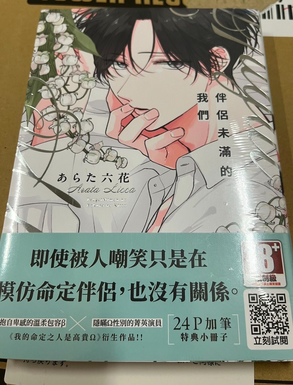 。BL 伴侶未滿的我們 首刷 附特典 全新未拆封