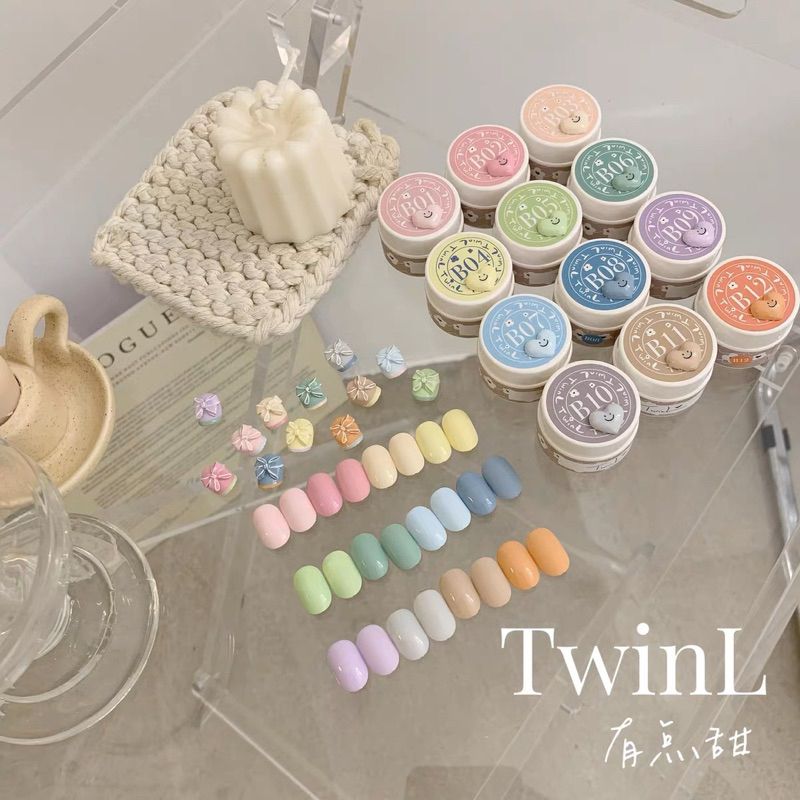 小紅書爆款// 荔桑 Twinl 有點甜系列 12色 TwinL色膠