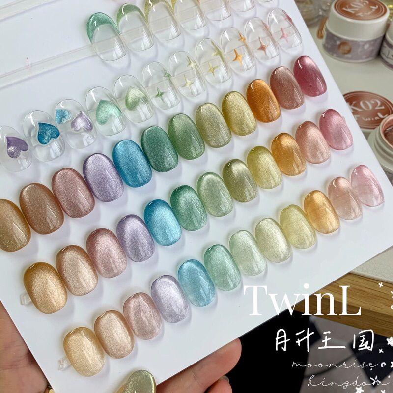 小紅書爆款// 荔桑 Twinl 月升王國12色 TwinL色膠