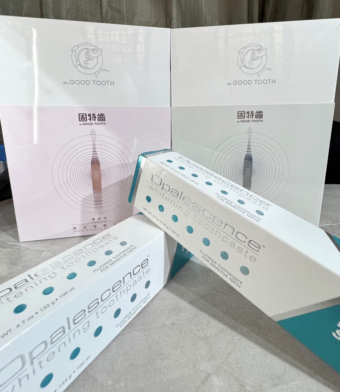 Opalescence脫敏亮白牙膏