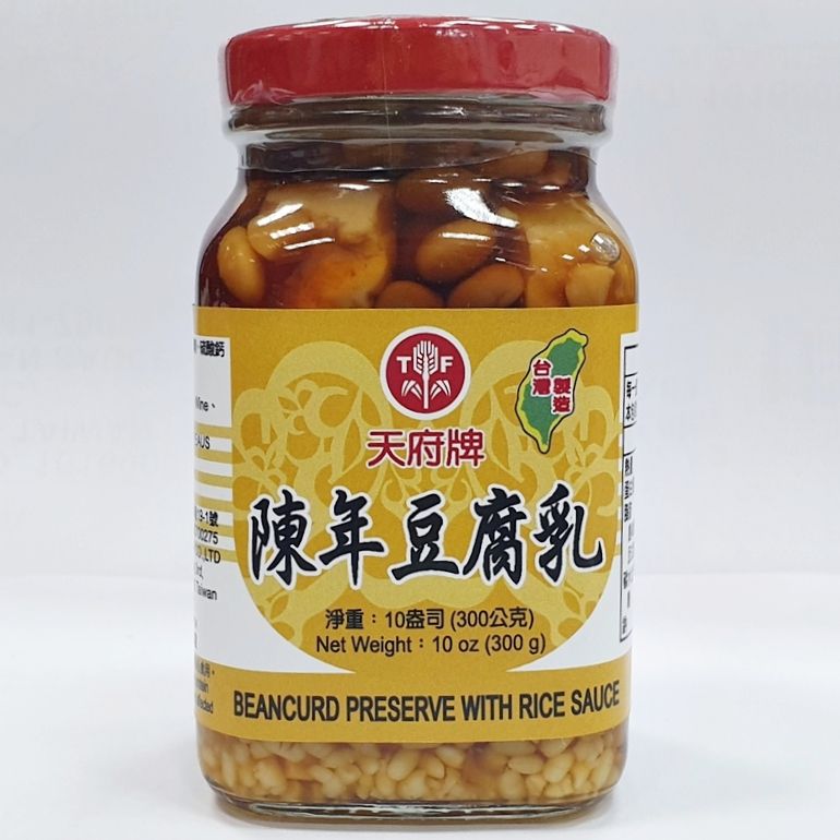 天府牌陳年豆腐乳300g方瓶-非基改