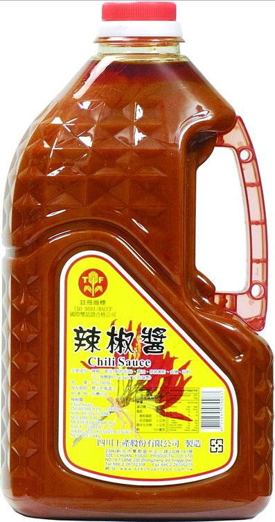 天府牌細辣椒醬2400g-手提塑膠桶