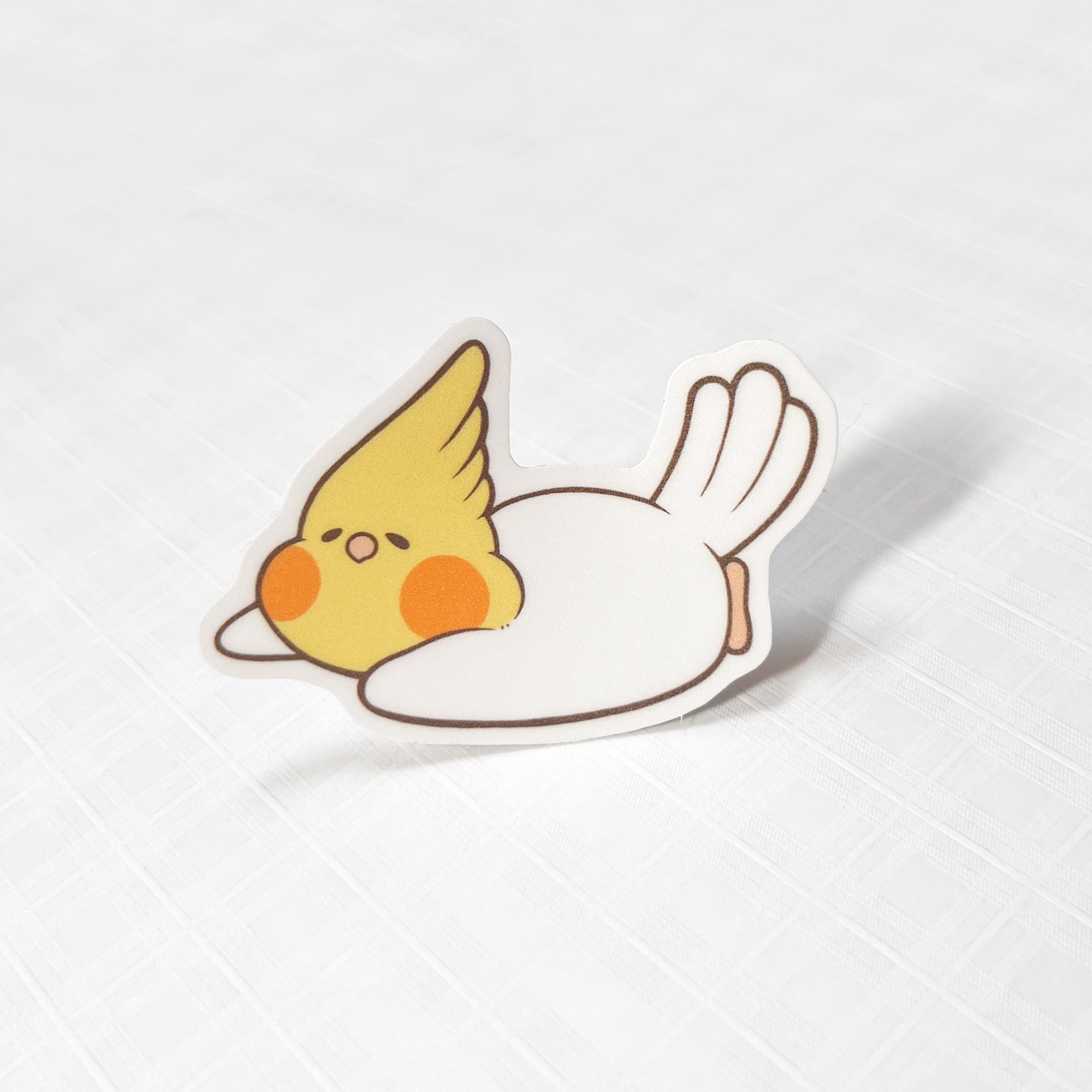 玄鳳鸚鵡 質感霧面貼紙 | 共2款