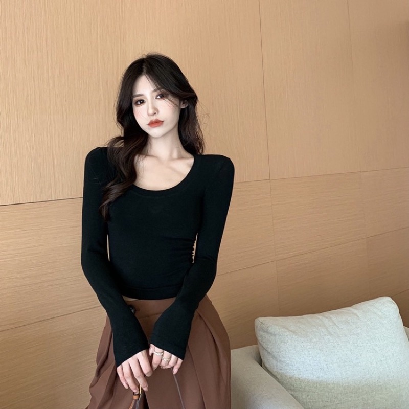 高彈力棉質磨毛衣