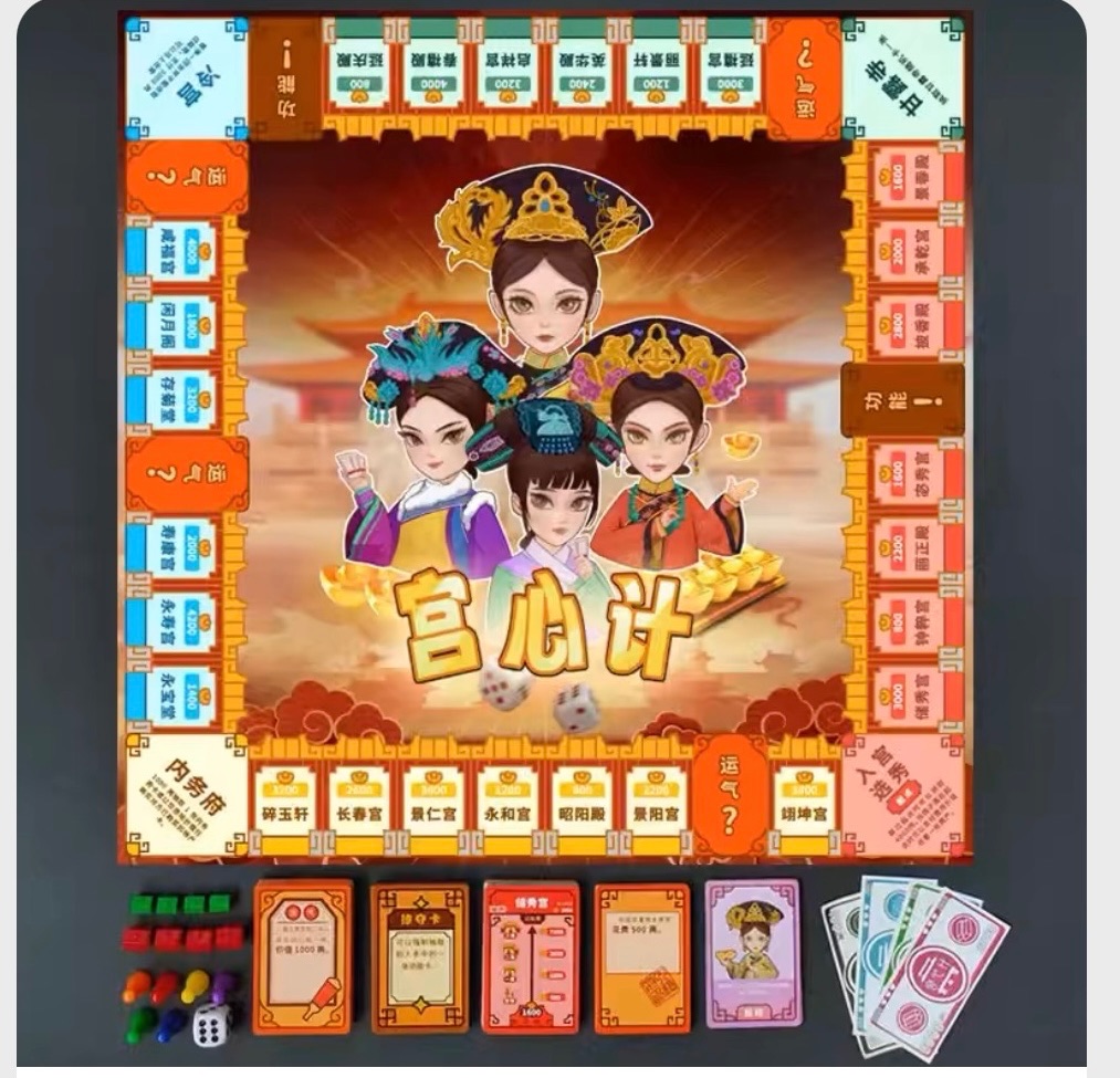 🌟[快速出貨］宮心計 桌遊