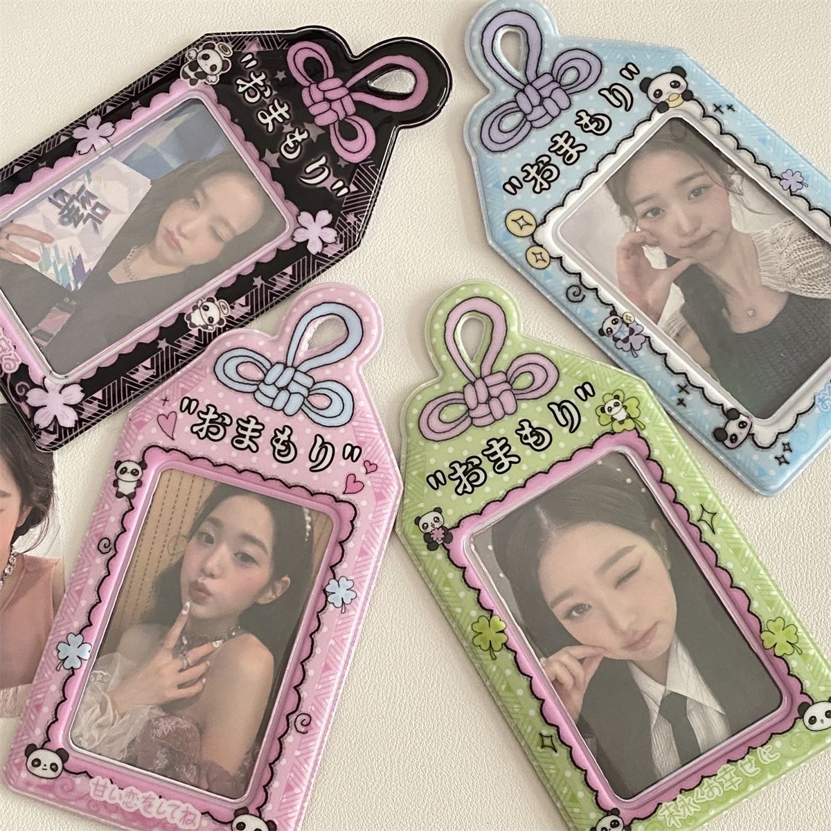 小紅書爆款祝福寓意御守小卡卡套可插硬卡套