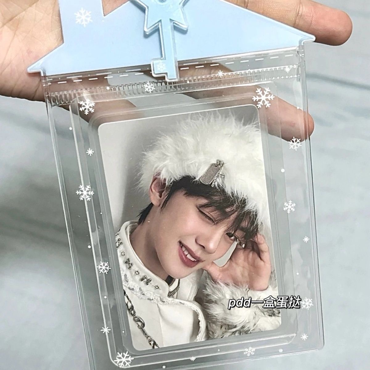 特價ins韓系透明可愛房子卡套