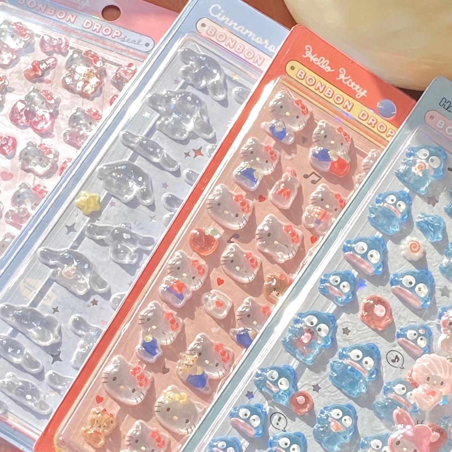 可愛日系三麗鷗立體貼紙